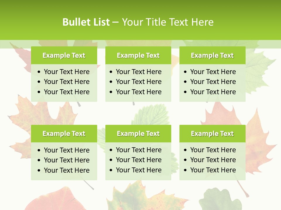 Flora Isolated Summer PowerPoint Template