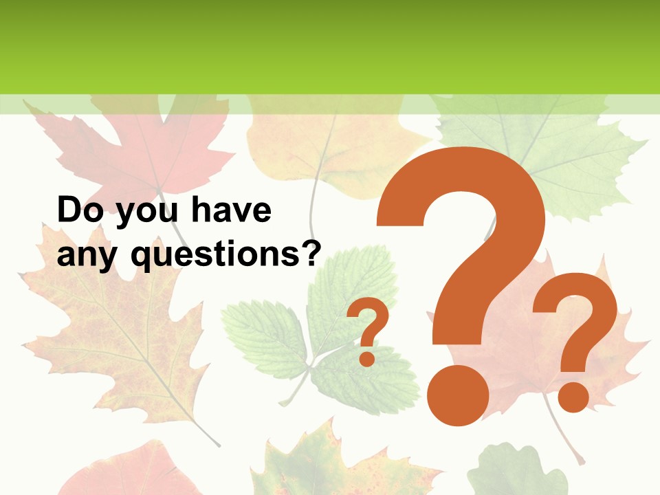 Flora Isolated Summer PowerPoint Template