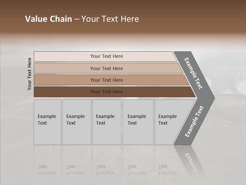 Erupt Active Smoldering PowerPoint Template
