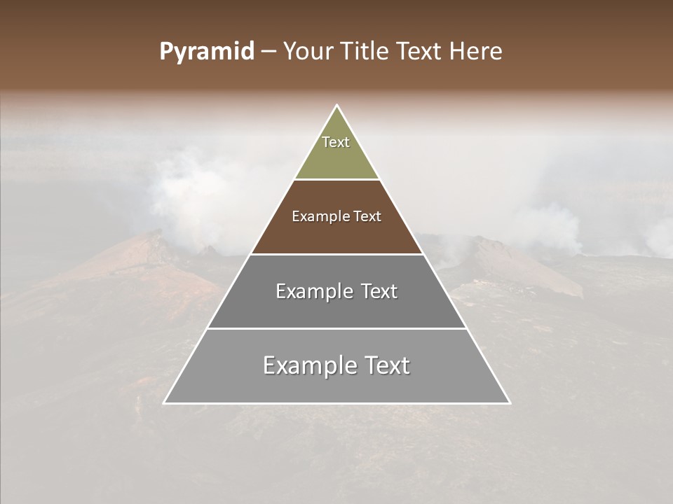 Erupt Active Smoldering PowerPoint Template