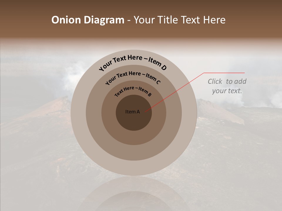 Erupt Active Smoldering PowerPoint Template