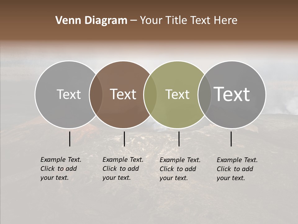 Erupt Active Smoldering PowerPoint Template