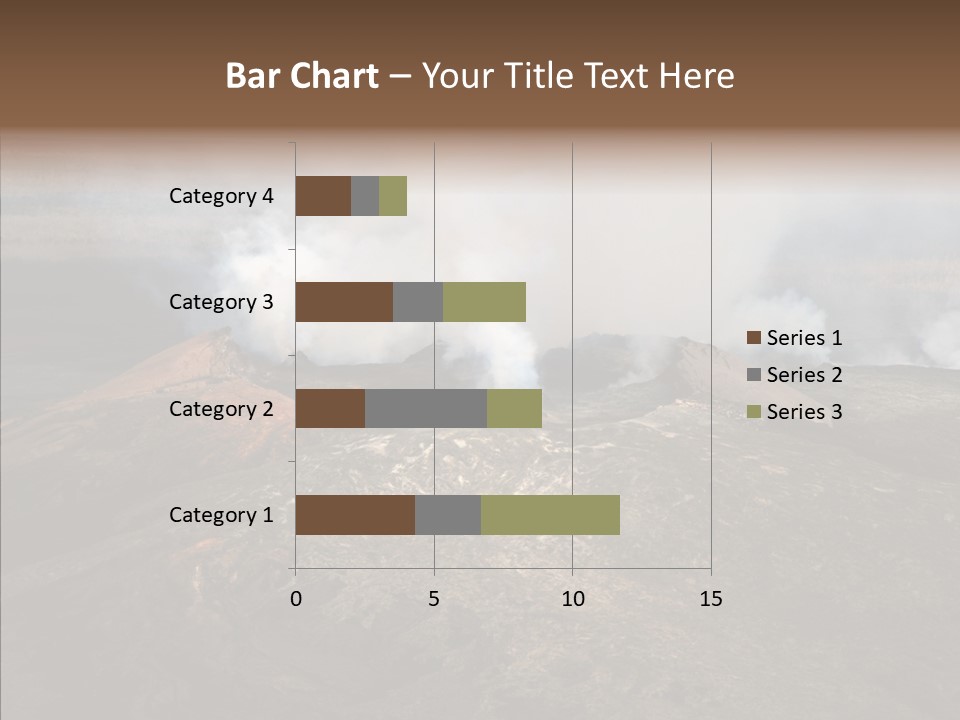 Erupt Active Smoldering PowerPoint Template