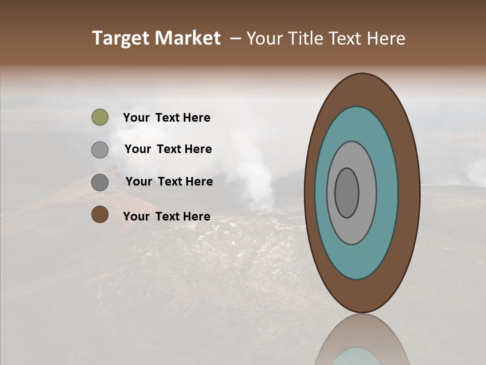 Erupt Active Smoldering PowerPoint Template