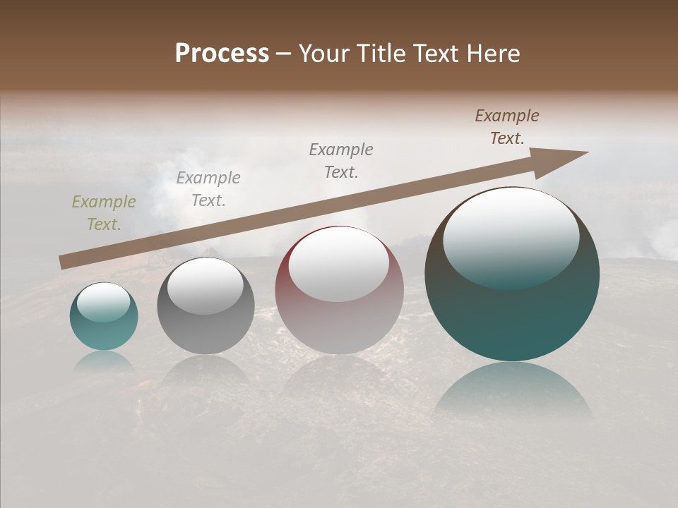 Erupt Active Smoldering PowerPoint Template