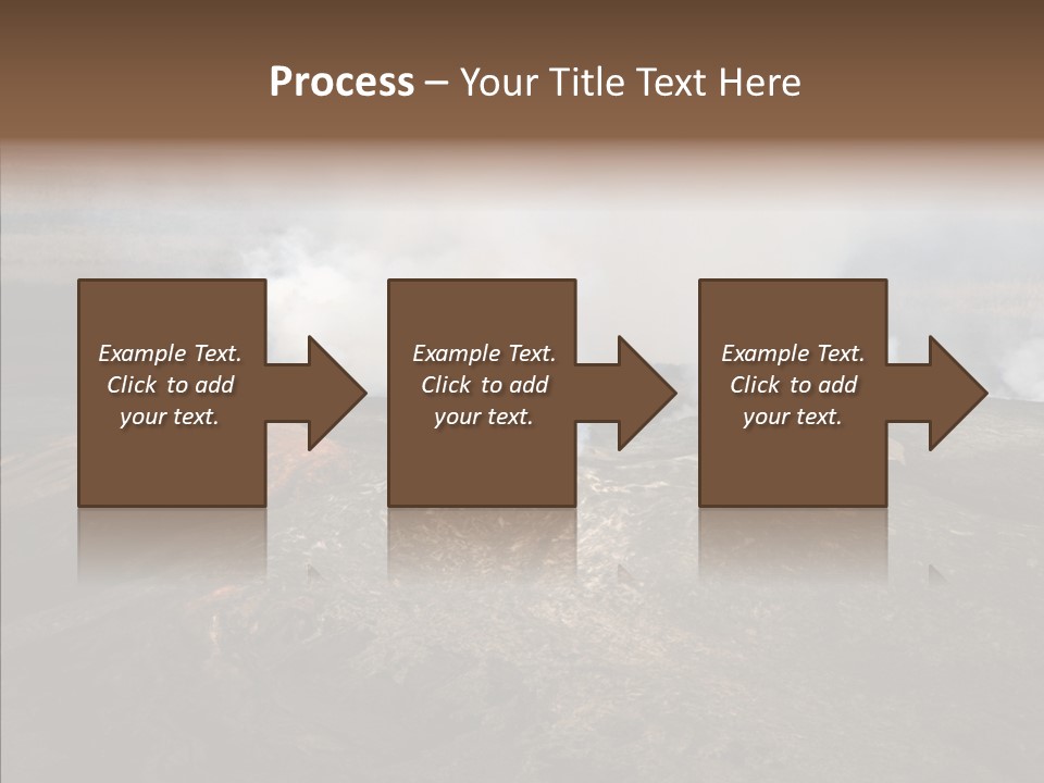 Erupt Active Smoldering PowerPoint Template