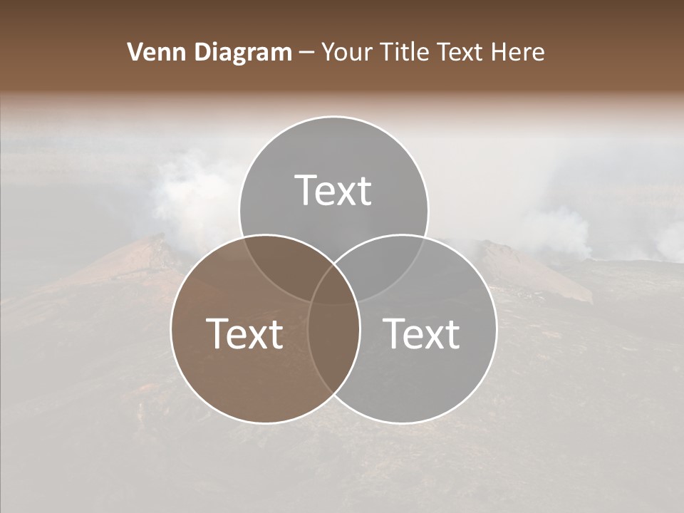Erupt Active Smoldering PowerPoint Template