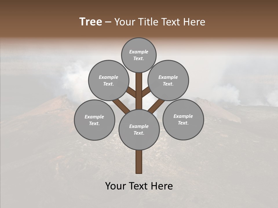 Erupt Active Smoldering PowerPoint Template