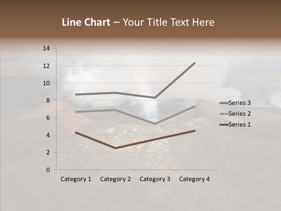 Erupt Active Smoldering PowerPoint Template