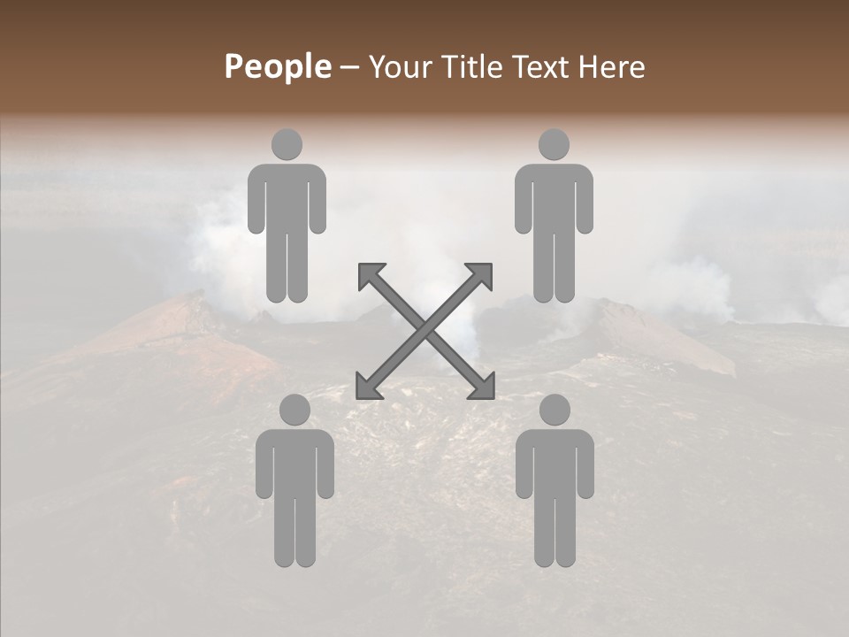 Erupt Active Smoldering PowerPoint Template