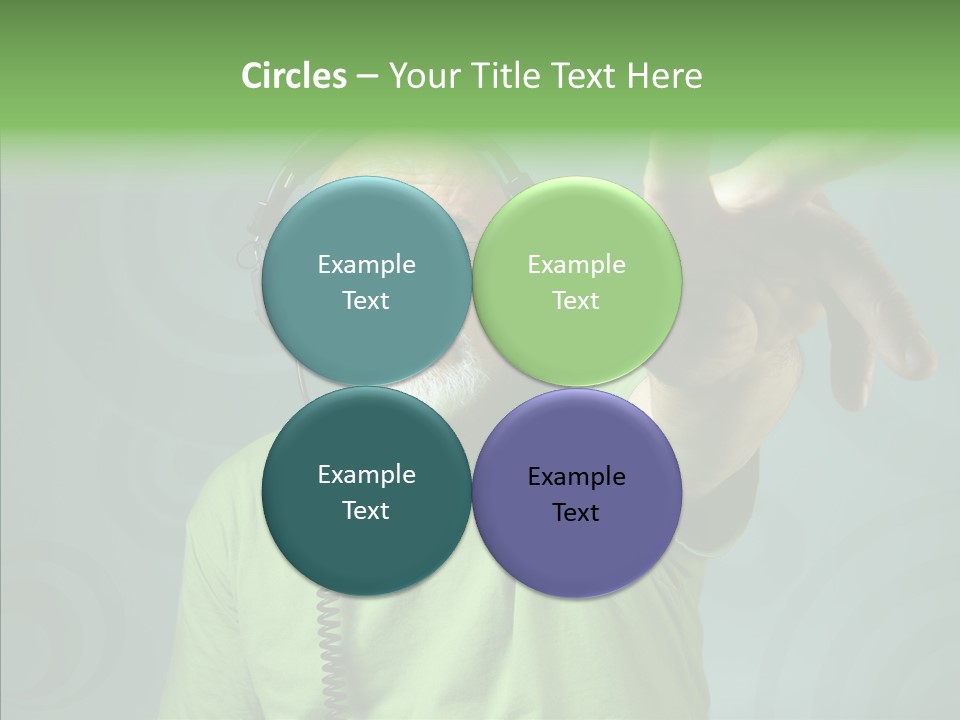 Illustration People Grandpa PowerPoint Template