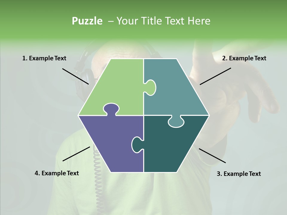 Illustration People Grandpa PowerPoint Template