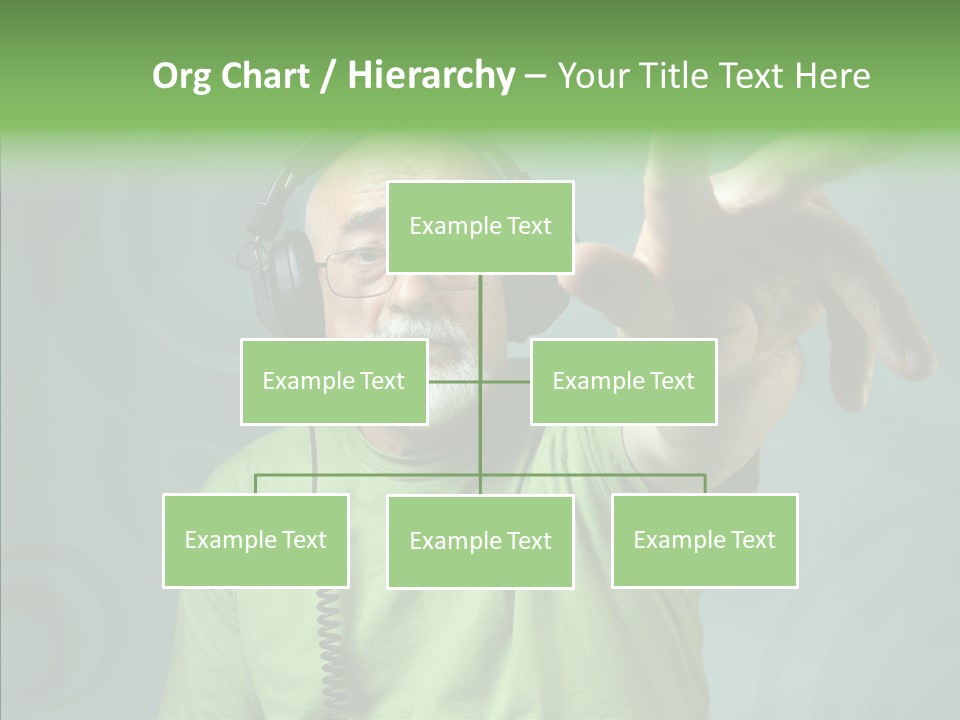 Illustration People Grandpa PowerPoint Template
