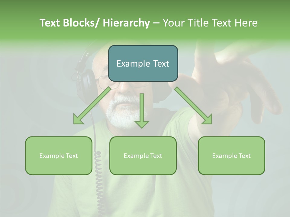 Illustration People Grandpa PowerPoint Template