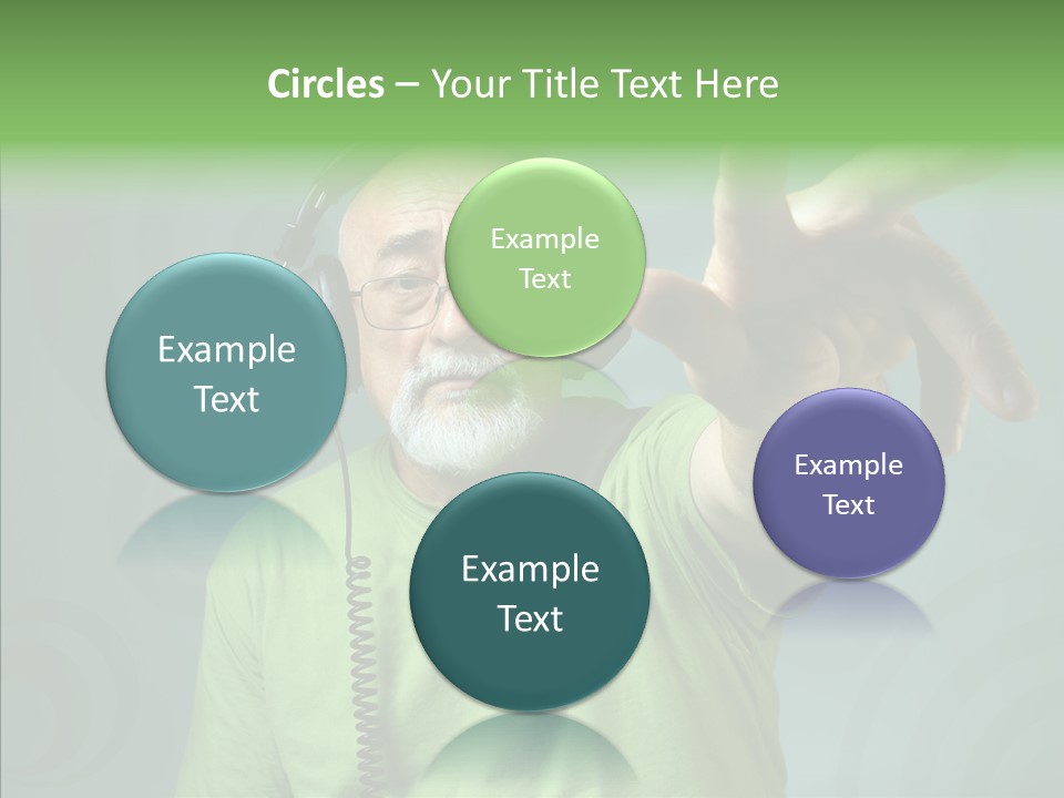 Illustration People Grandpa PowerPoint Template