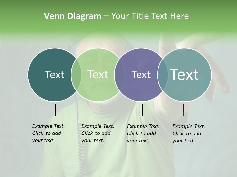 Illustration People Grandpa PowerPoint Template