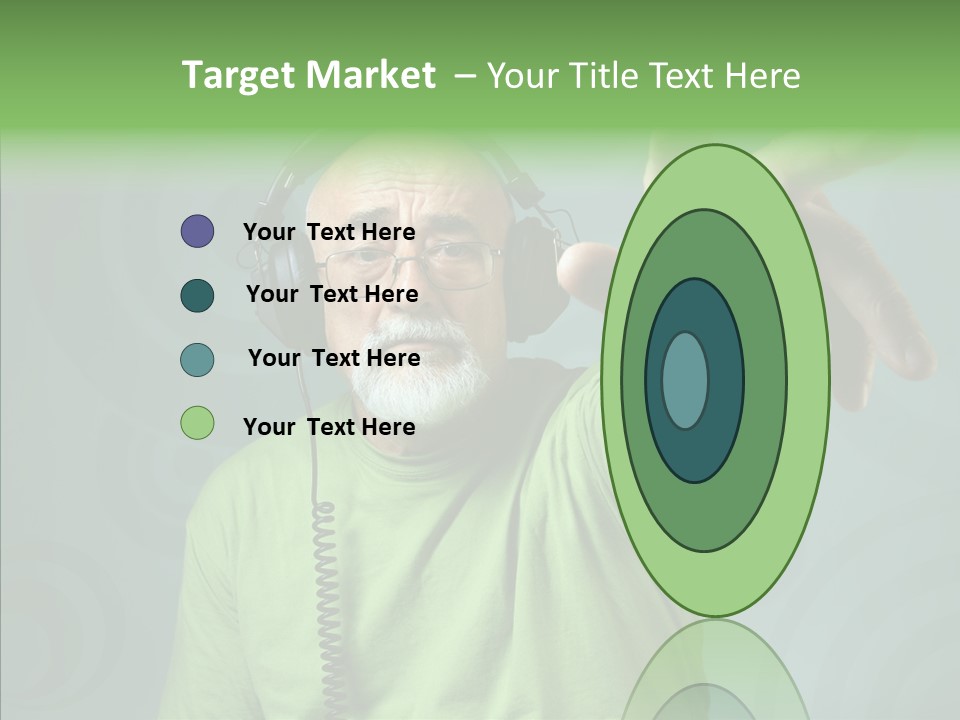 Illustration People Grandpa PowerPoint Template