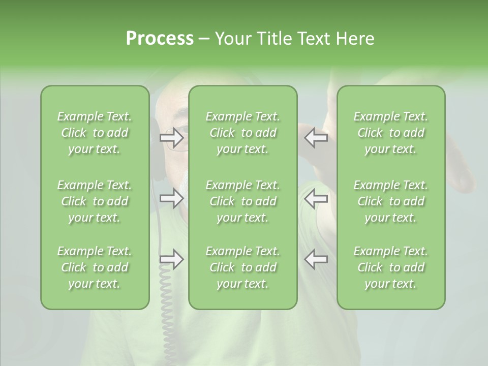 Illustration People Grandpa PowerPoint Template