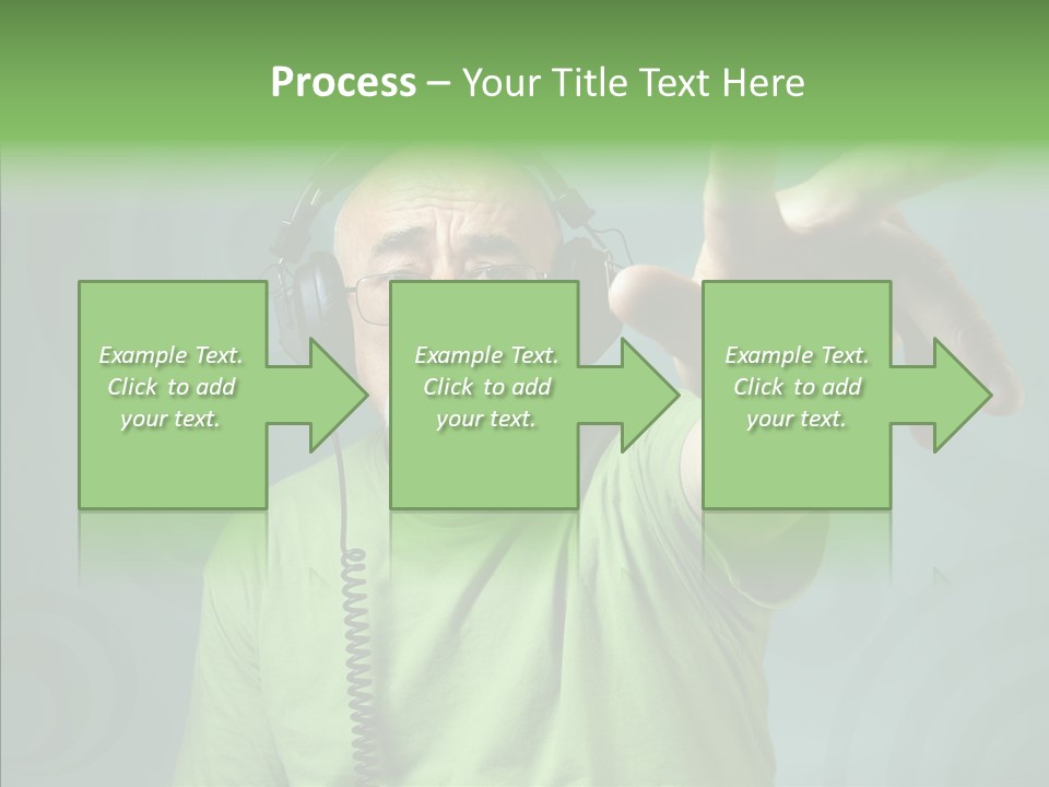 Illustration People Grandpa PowerPoint Template