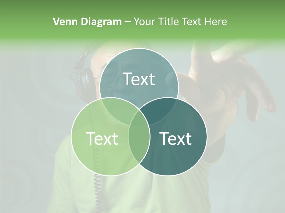 Illustration People Grandpa PowerPoint Template