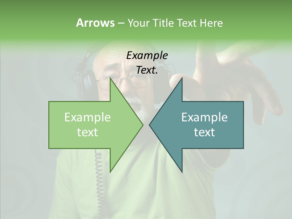 Illustration People Grandpa PowerPoint Template