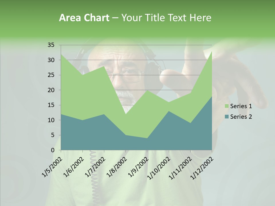 Illustration People Grandpa PowerPoint Template