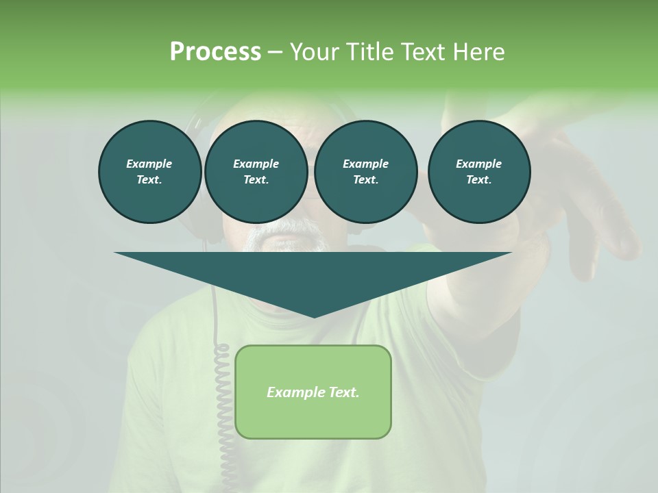 Illustration People Grandpa PowerPoint Template