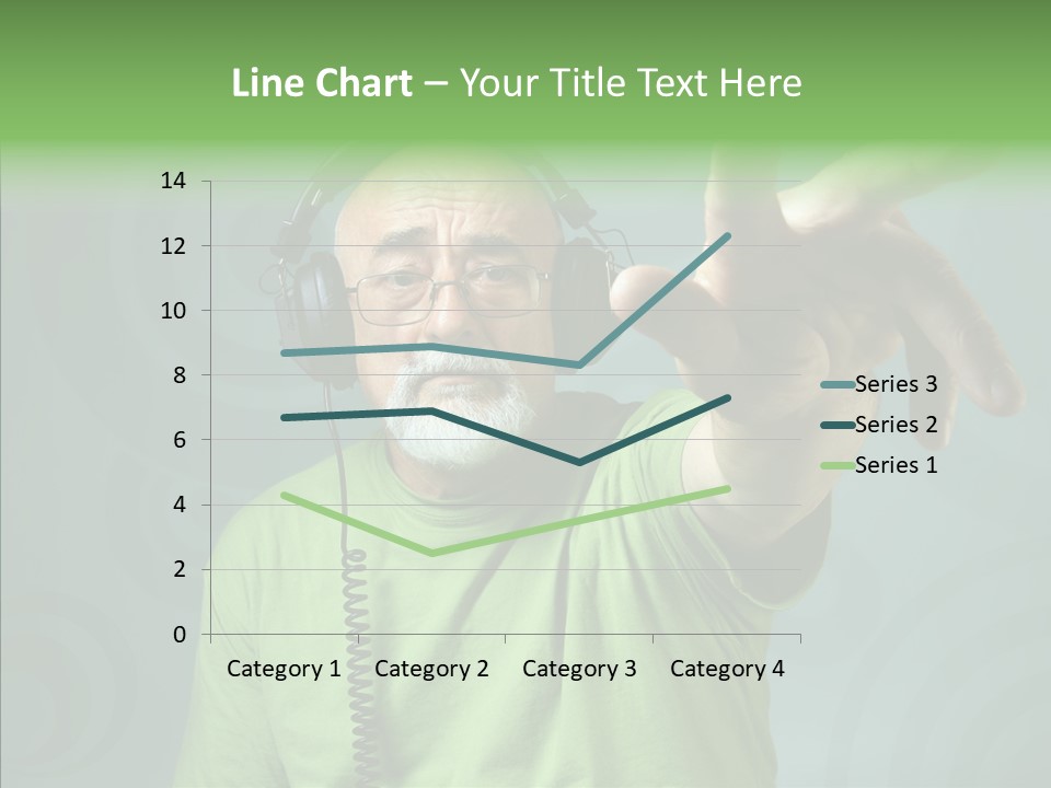 Illustration People Grandpa PowerPoint Template