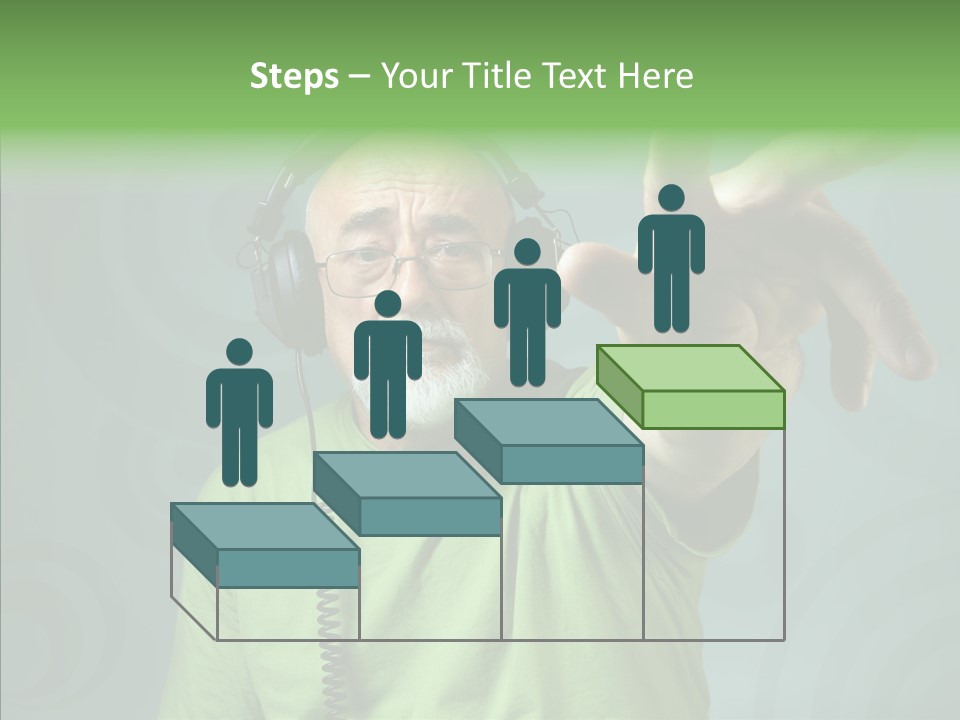 Illustration People Grandpa PowerPoint Template
