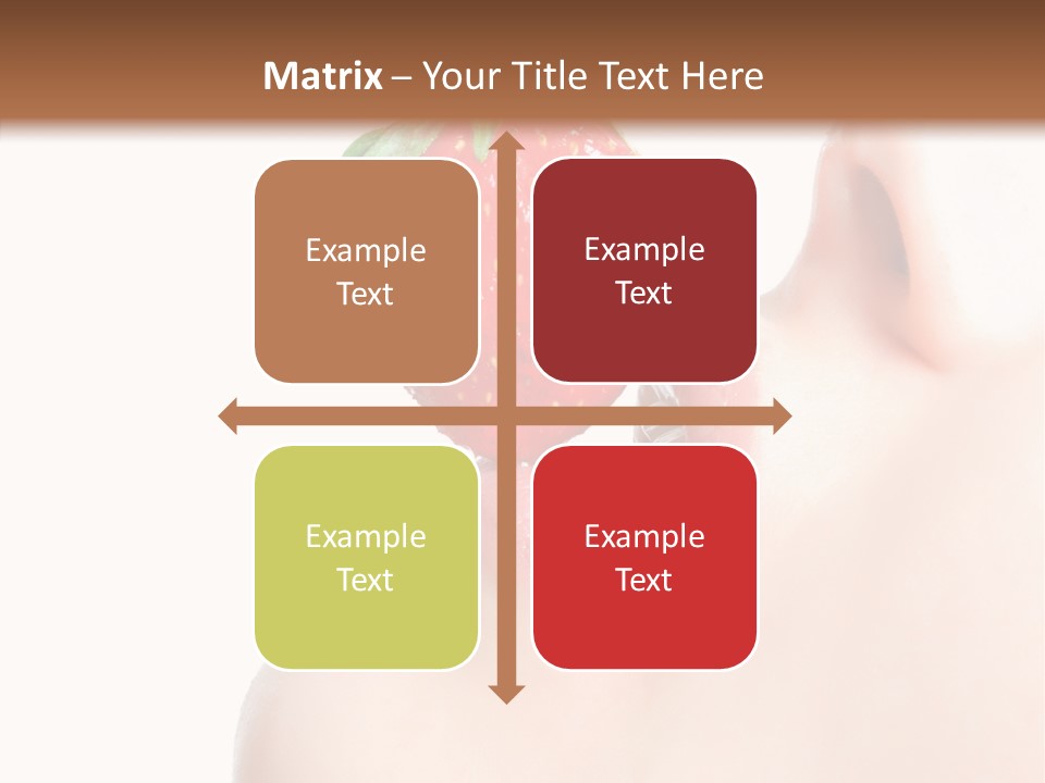 Diet Berry Red PowerPoint Template