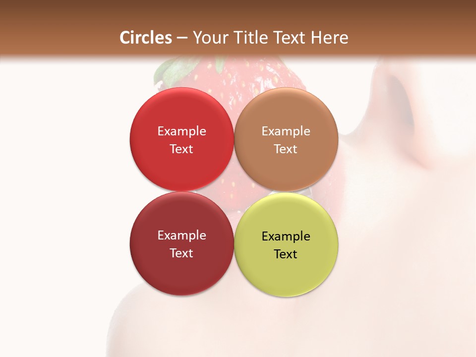 Diet Berry Red PowerPoint Template