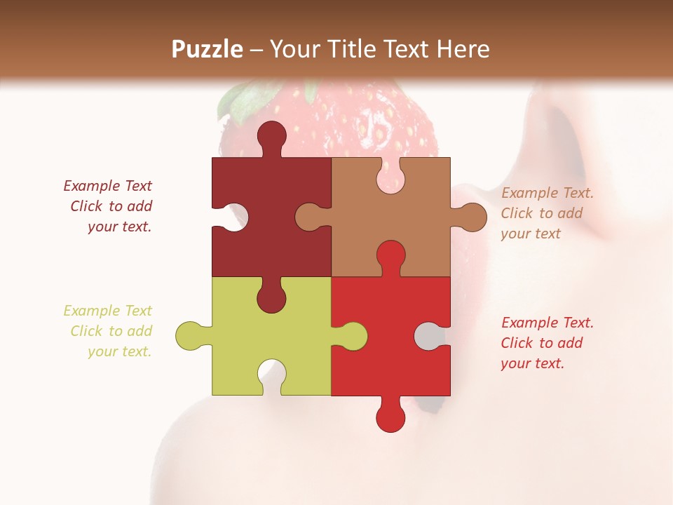 Diet Berry Red PowerPoint Template