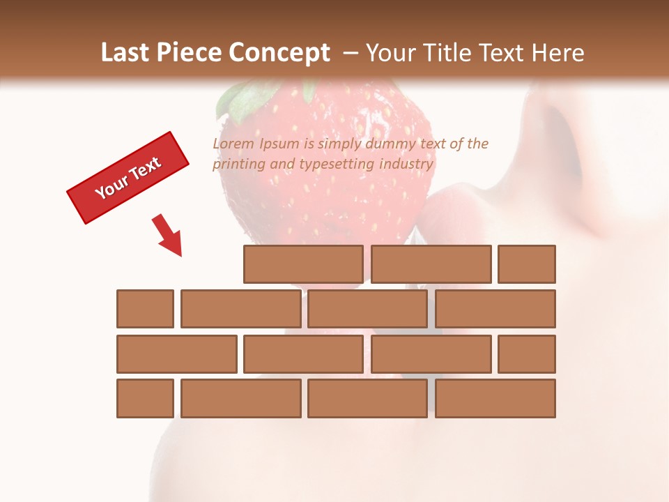 Diet Berry Red PowerPoint Template