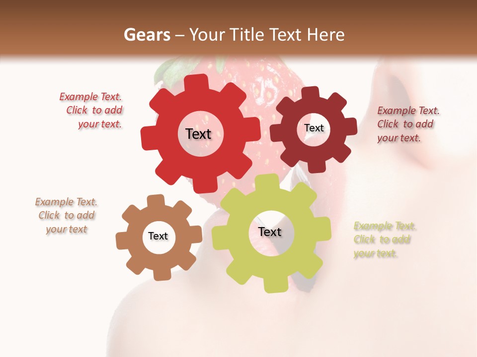 Diet Berry Red PowerPoint Template