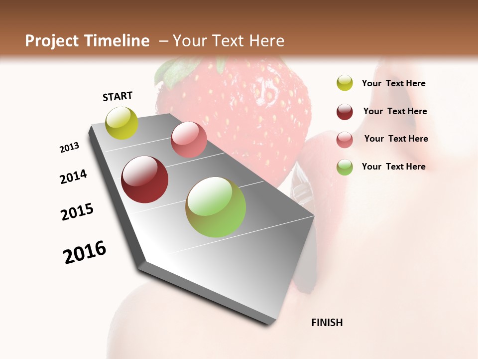 Diet Berry Red PowerPoint Template