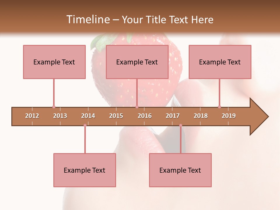 Diet Berry Red PowerPoint Template