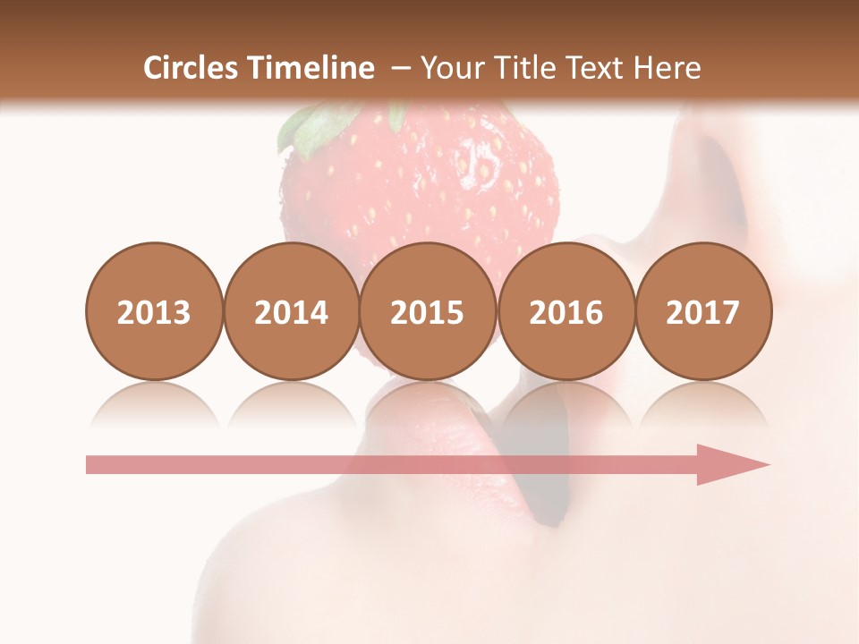 Diet Berry Red PowerPoint Template