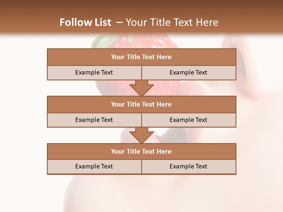 Diet Berry Red PowerPoint Template