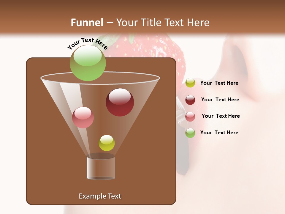 Diet Berry Red PowerPoint Template