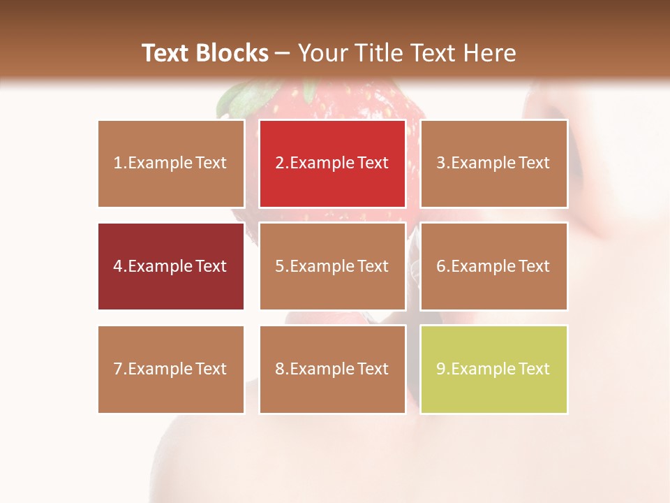 Diet Berry Red PowerPoint Template