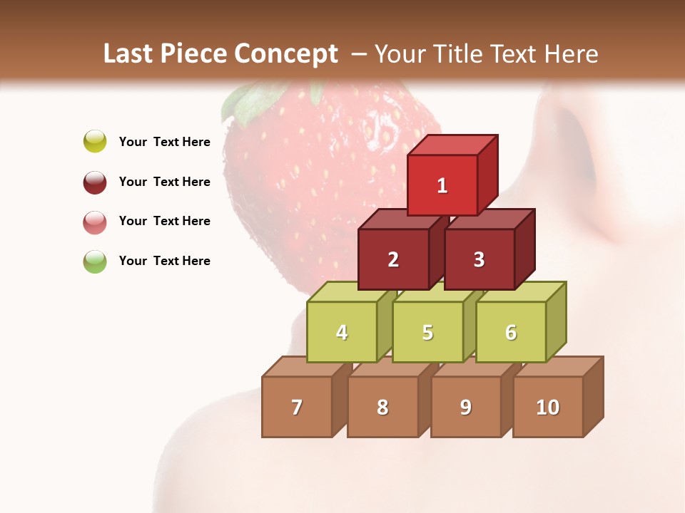 Diet Berry Red PowerPoint Template