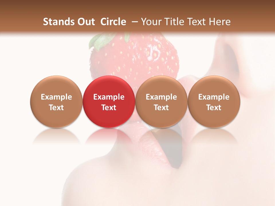 Diet Berry Red PowerPoint Template