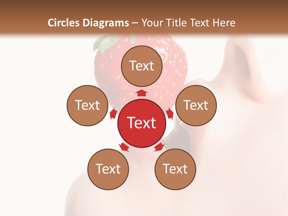 Diet Berry Red PowerPoint Template