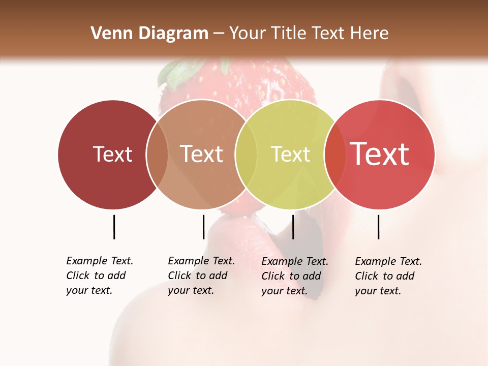 Diet Berry Red PowerPoint Template