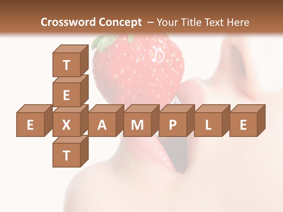 Diet Berry Red PowerPoint Template