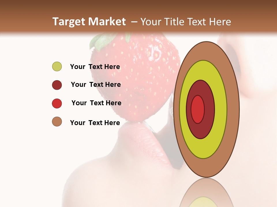 Diet Berry Red PowerPoint Template