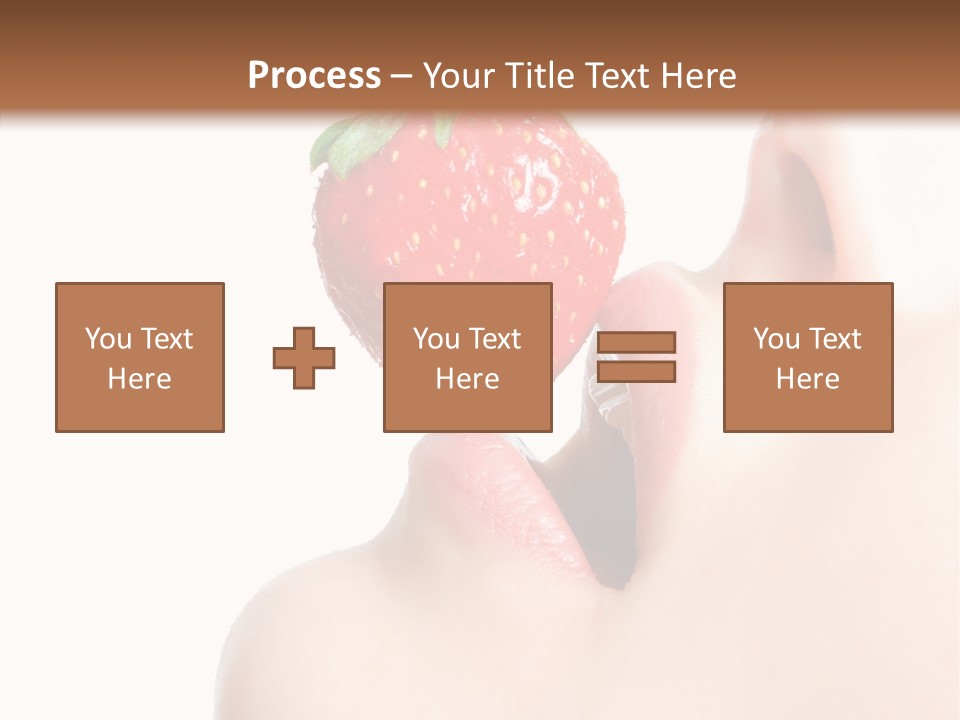 Diet Berry Red PowerPoint Template