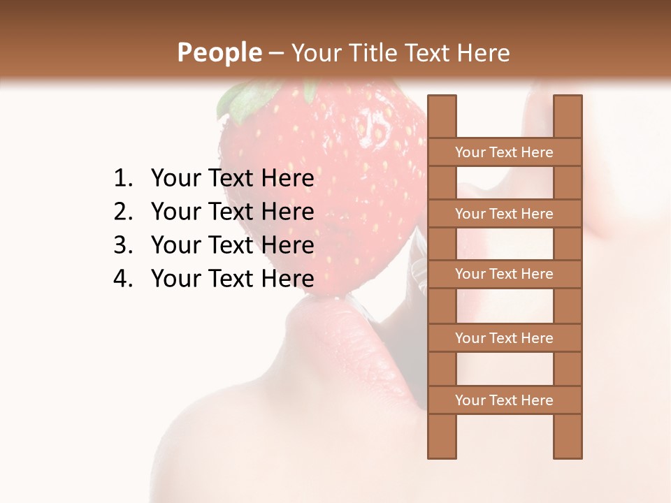 Diet Berry Red PowerPoint Template