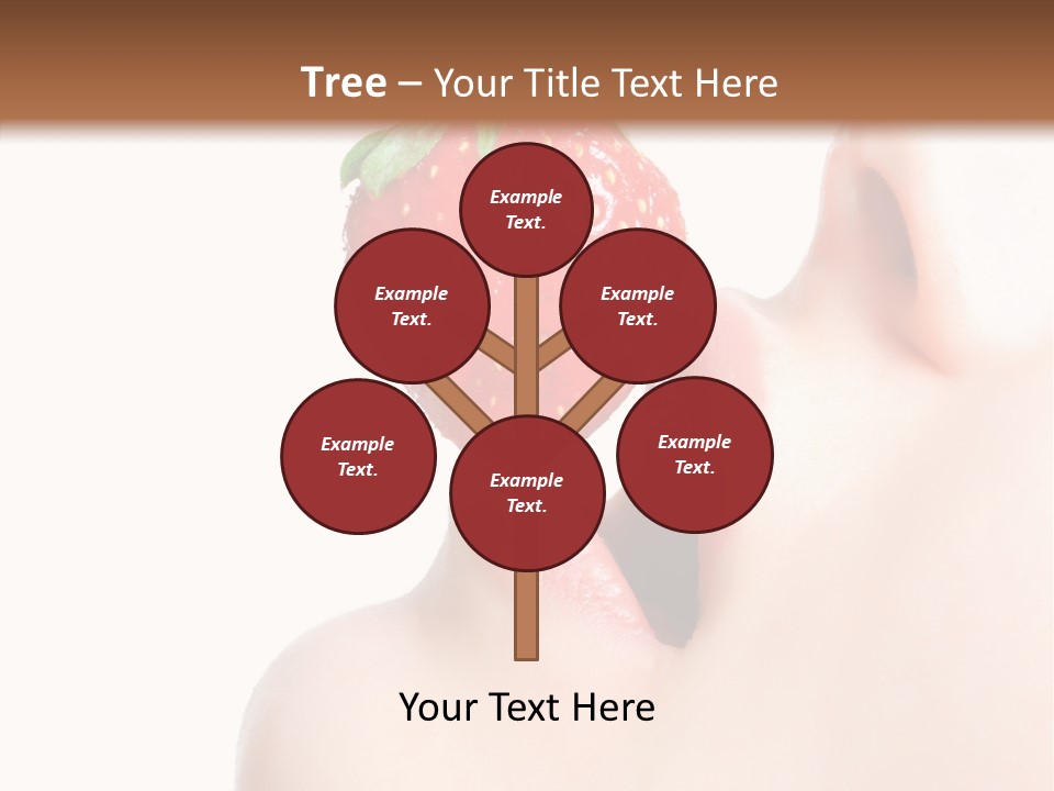 Diet Berry Red PowerPoint Template