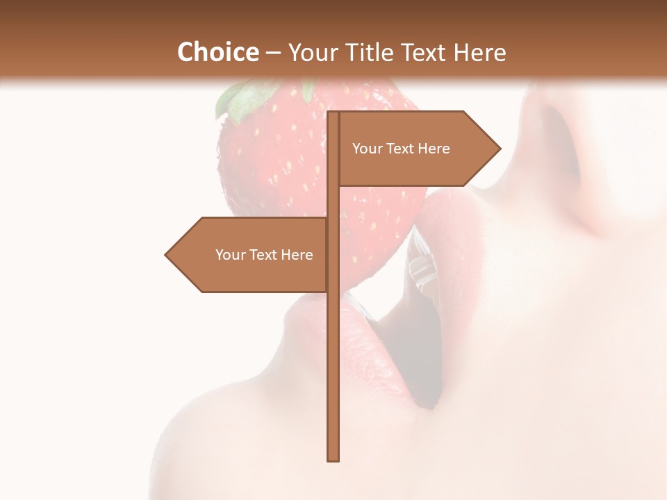 Diet Berry Red PowerPoint Template